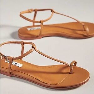 Elegant Tan Leather Sandals